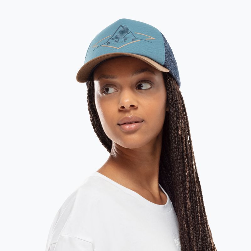 Cap BUFF Trucker stone blue 7