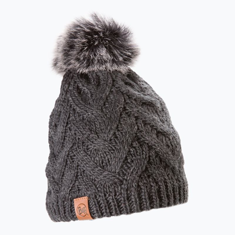 BUFF Knitted & Fleece Hat Caryn grey 123515.901.10.00