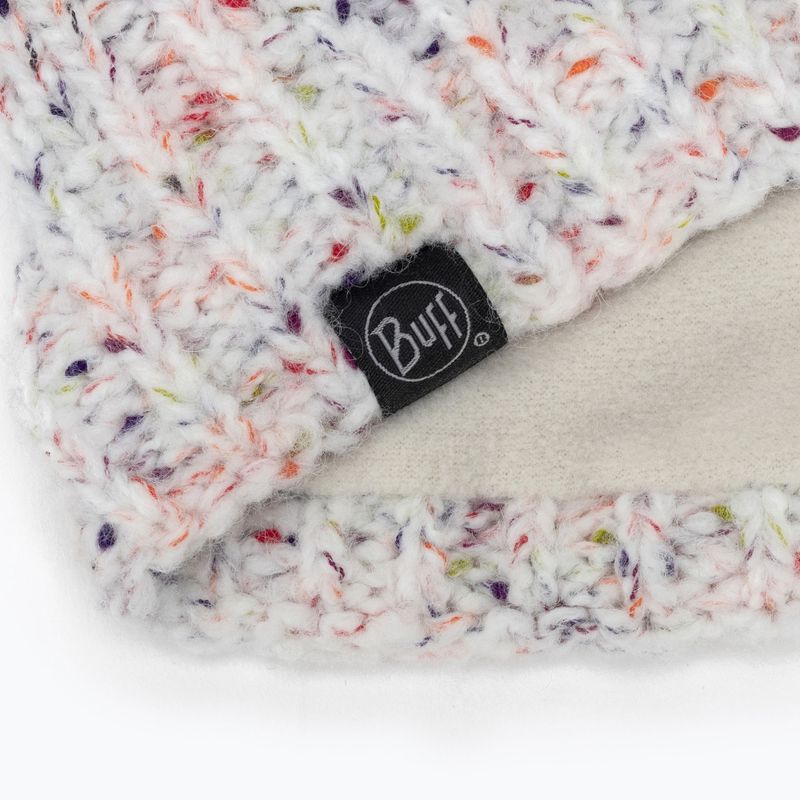 BUFF Knitted & Fleece Neckwarmer Kim white 123528.000.10.00 3