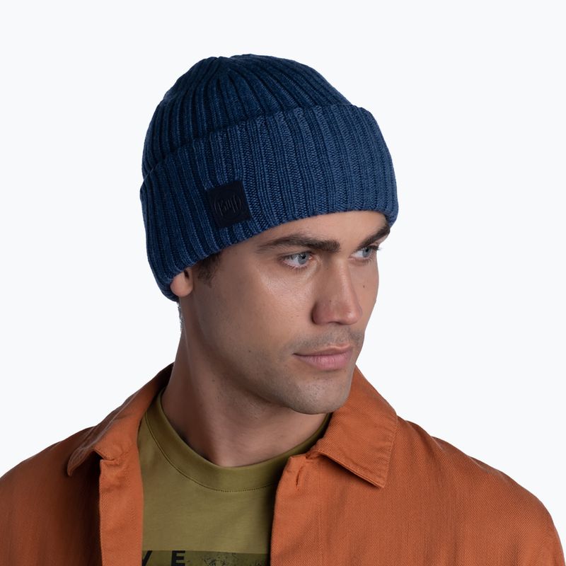BUFF Merino Wool Hat Ervin navy blue 124243.788.10.00 5