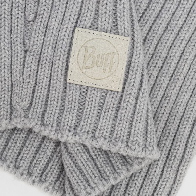 BUFF Knitted Neckwarmer Norval light grey 124244.933.10.00 3