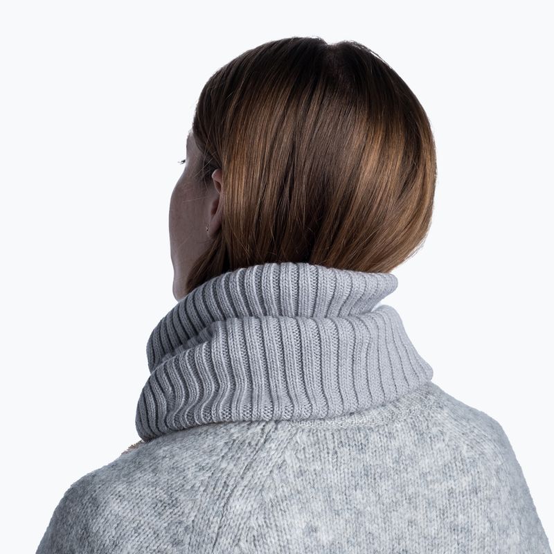 BUFF Knitted Neckwarmer Norval light grey 124244.933.10.00 7