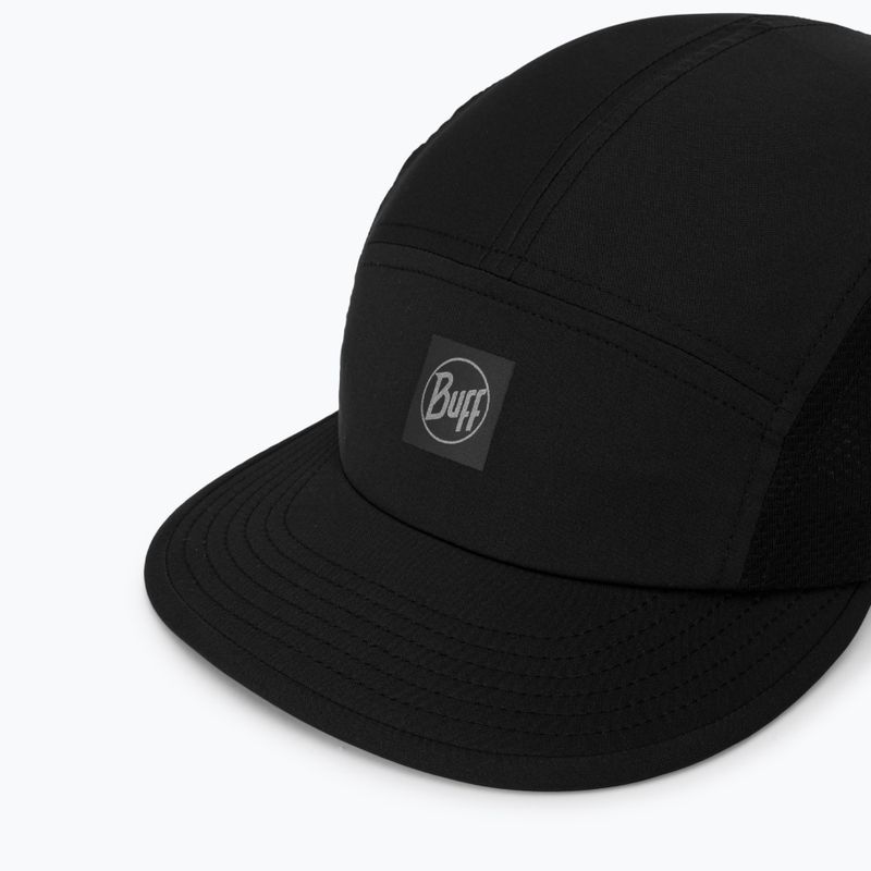 Baseball cap BUFF 5 Panel Go solid black 3