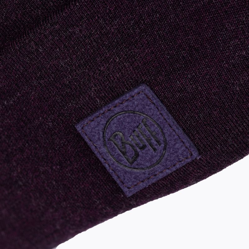 BUFF Heavyweight Merino Wool Hat purple 111170 3