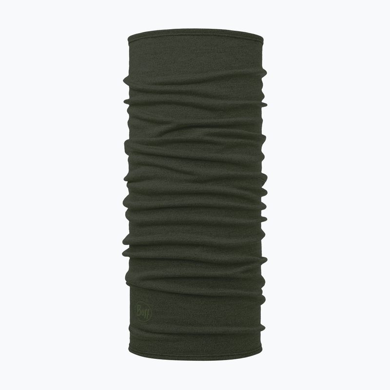 Multifunctional neck gaiter BUFF Midweight Merino Wool bark 2