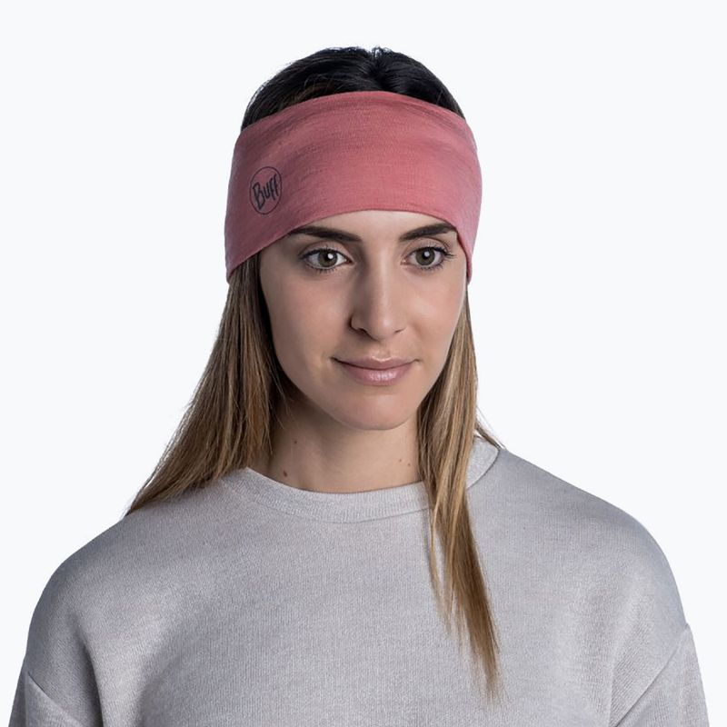 BUFF Midweight Merino Wool Headband pink 118174.341.10.00 5