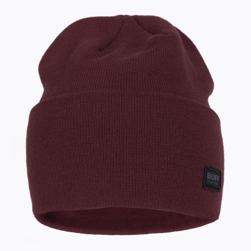 BUFF Knitted Hat Niels maroon 126457.304.10.00 2