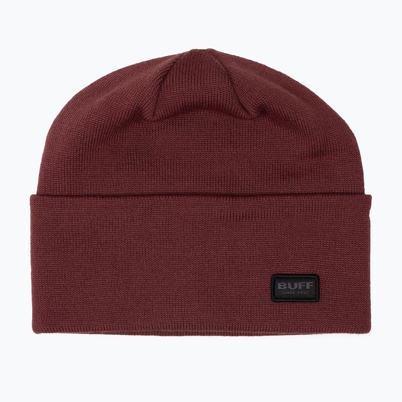 BUFF Knitted Hat Niels maroon 126457.304.10.00 4