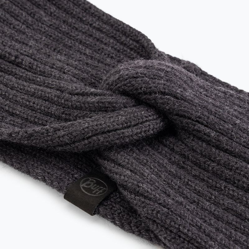 BUFF Norval headband dark grey 126459.901.10.00 3