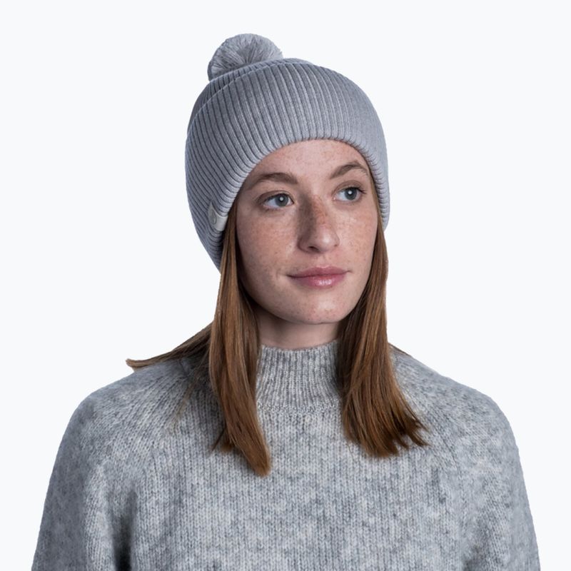 BUFF Knitted Hat Tim light grey 126463.933.10.00 6