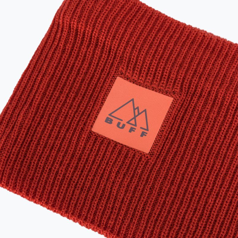 BUFF Crossknit Headband Solid red 126484.220 3