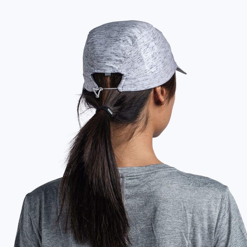 Baseball cap BUFF Pack Speed heather light grey 6