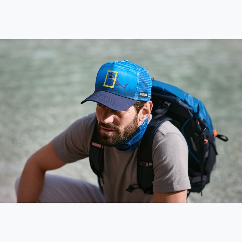 Baseball cap BUFF Trucker seons navy 4