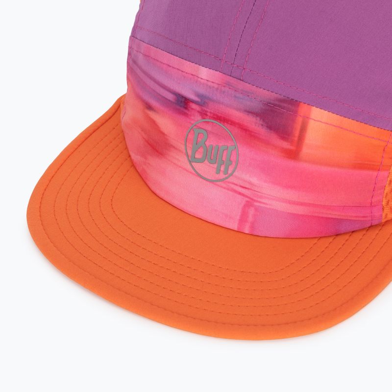 Baseball cap BUFF 5 Panel Go sish tangerine 3