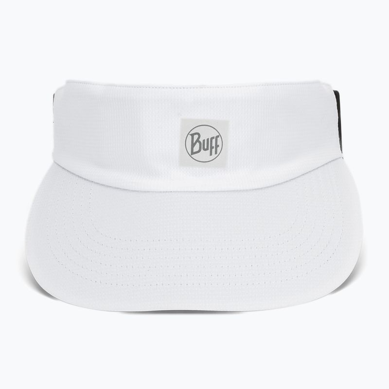 Running visor BUFF Go Visor Solid white 2