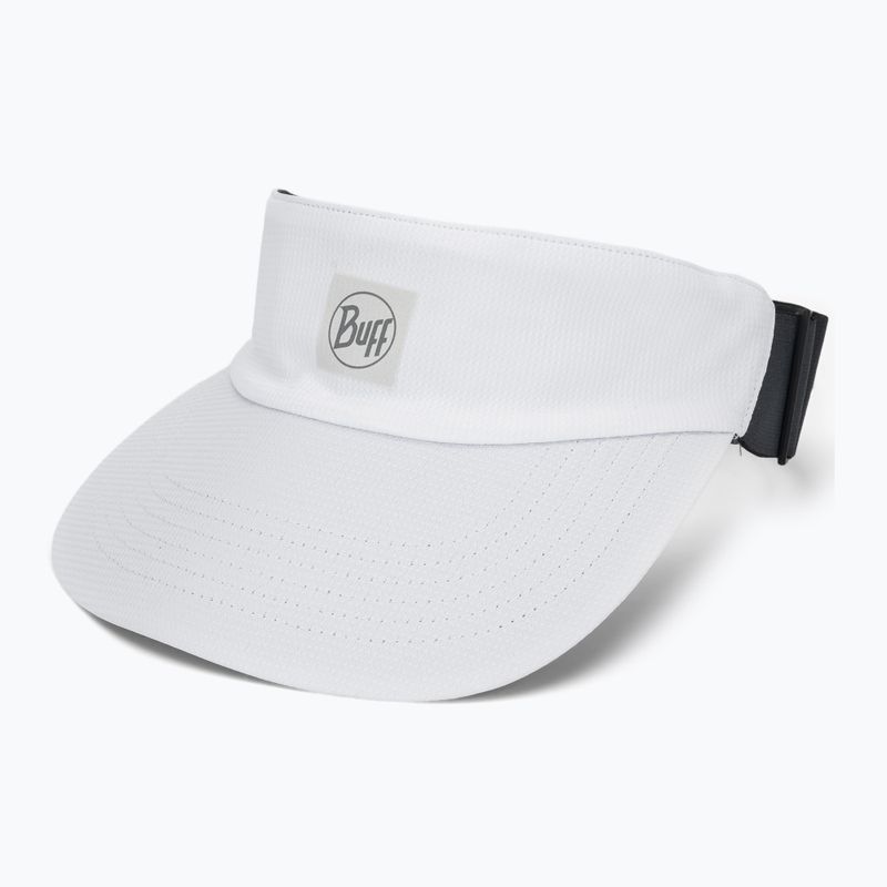 Running visor BUFF Go Visor Solid white 3