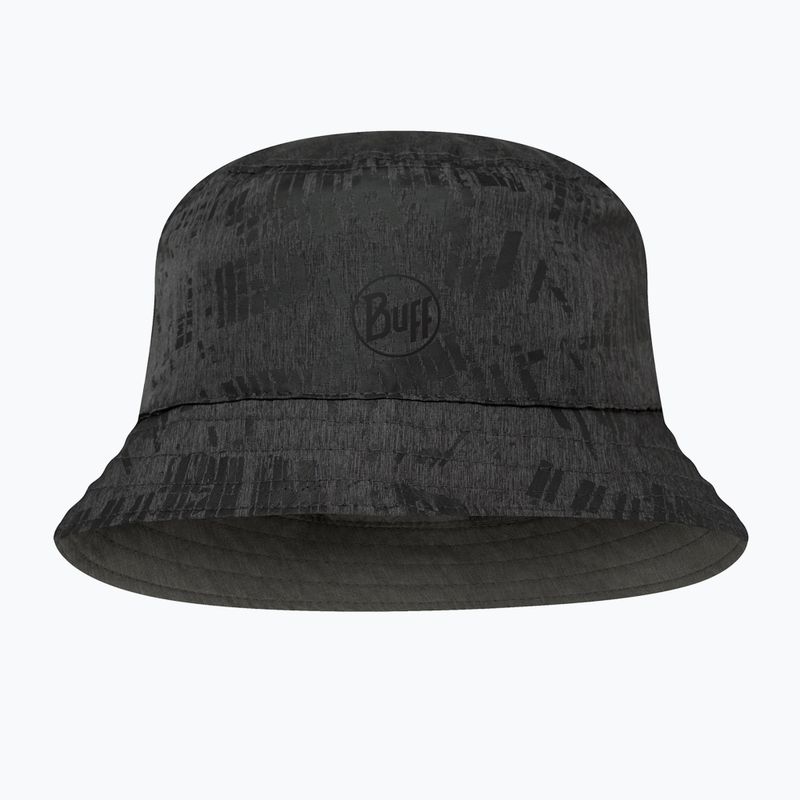 Hat BUFF Travel Bucket clay black/grey 2