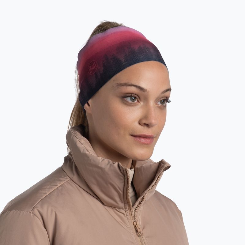 Headband BUFF Tech Fleece haera mauve 2