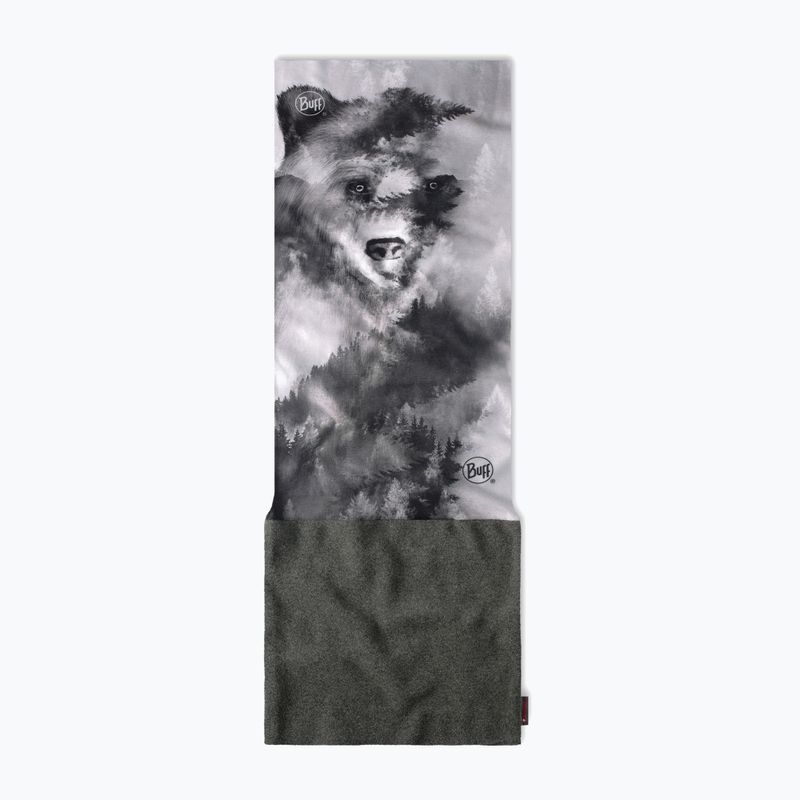 Children's multifunctional neck gaiter BUFF Polar grey/grey 2