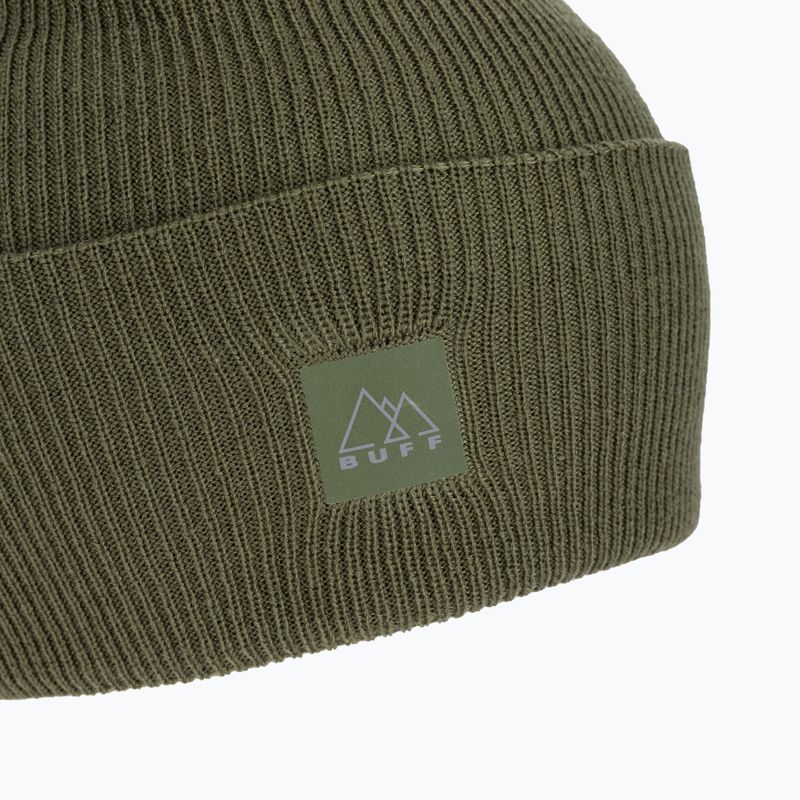 BUFF Crossknit green cap 126483.866.10.00 3