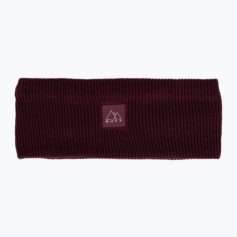 BUFF Crossknit headband maroon 126484.416.10.00 2