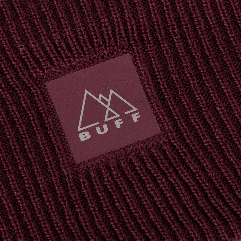 BUFF Crossknit headband maroon 126484.416.10.00 3