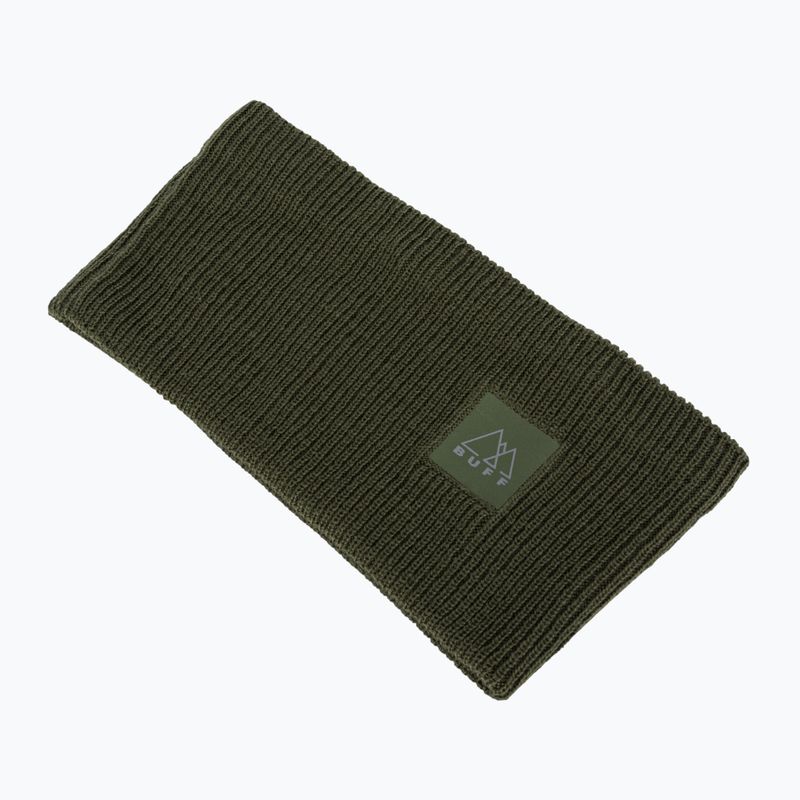 BUFF Crossknit green headband 126484.866.10.00