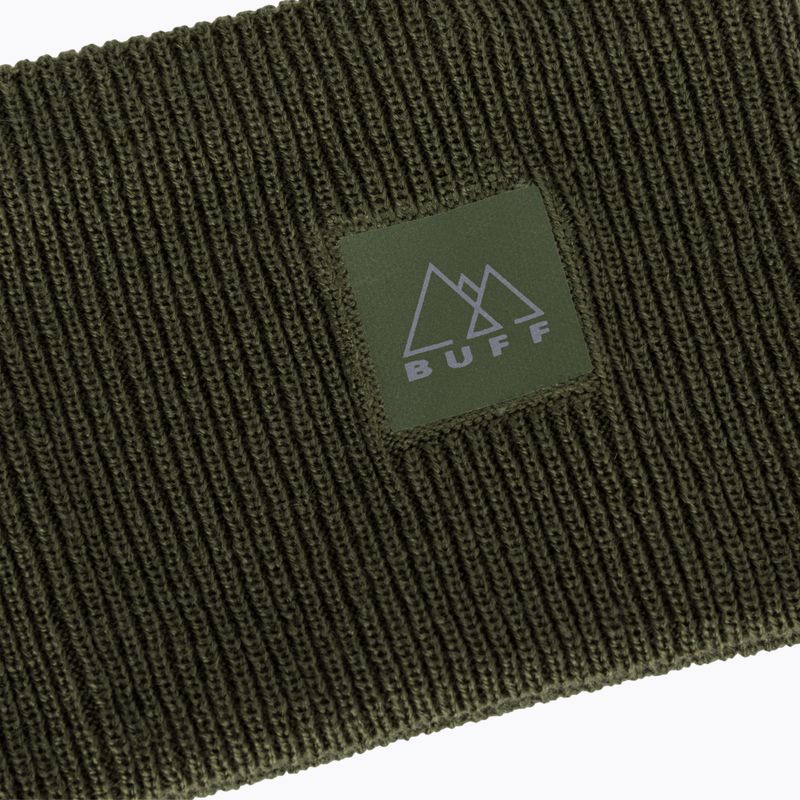 BUFF Crossknit green headband 126484.866.10.00 3