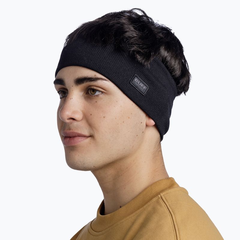 Headband BUFF Kintted Niels black 4