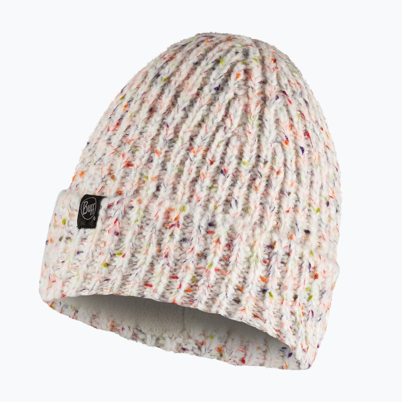 BUFF Knitted & Fleece Kim white winter beanie