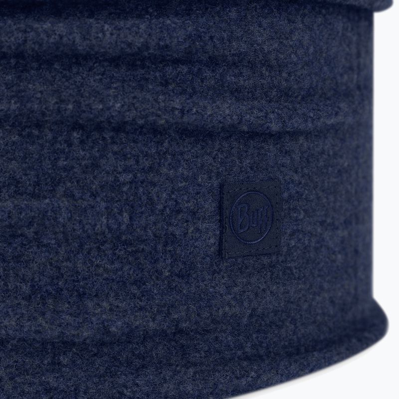 Multifunctional snood BUFF Merino Fleece navy 3