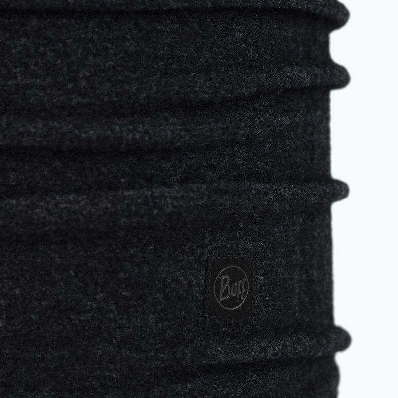 BUFF Merino Fleece black multifunctional snood 3