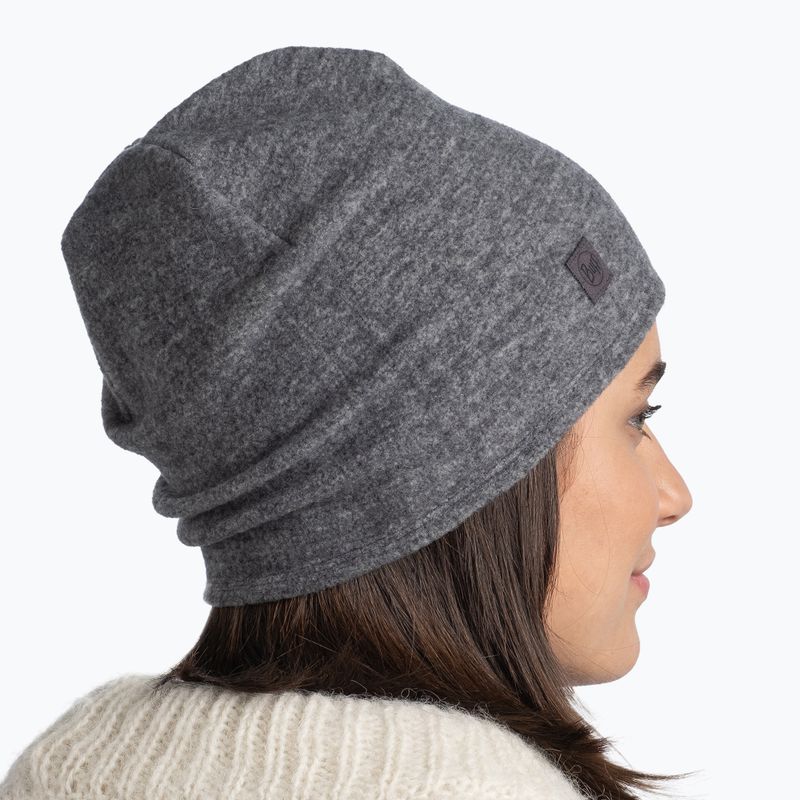 BUFF Merino Fleece winter beanie grey 6