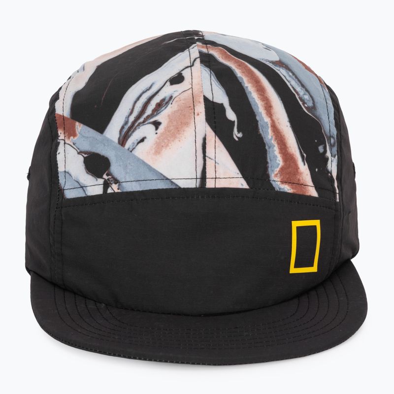 Baseball cap BUFF 5 Explore Panel reige black 2