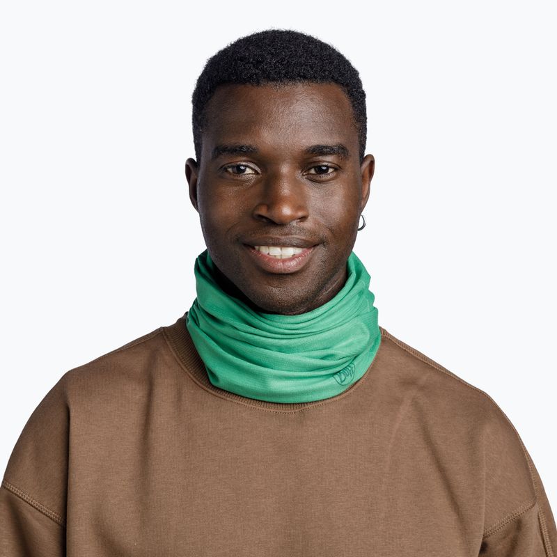 Multifunctional neck gaiter BUFF Coolnet UV solid mint 3
