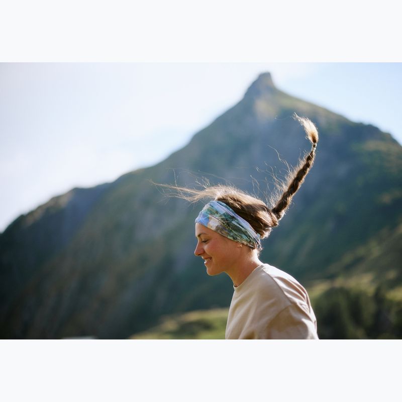 Multifunctional neck gaiter BUFF Coolnet UV campast green 5