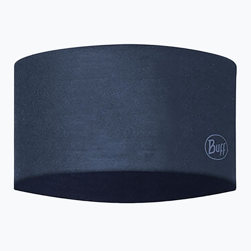 BUFF Coolnet UV Wide Solid night blue headband