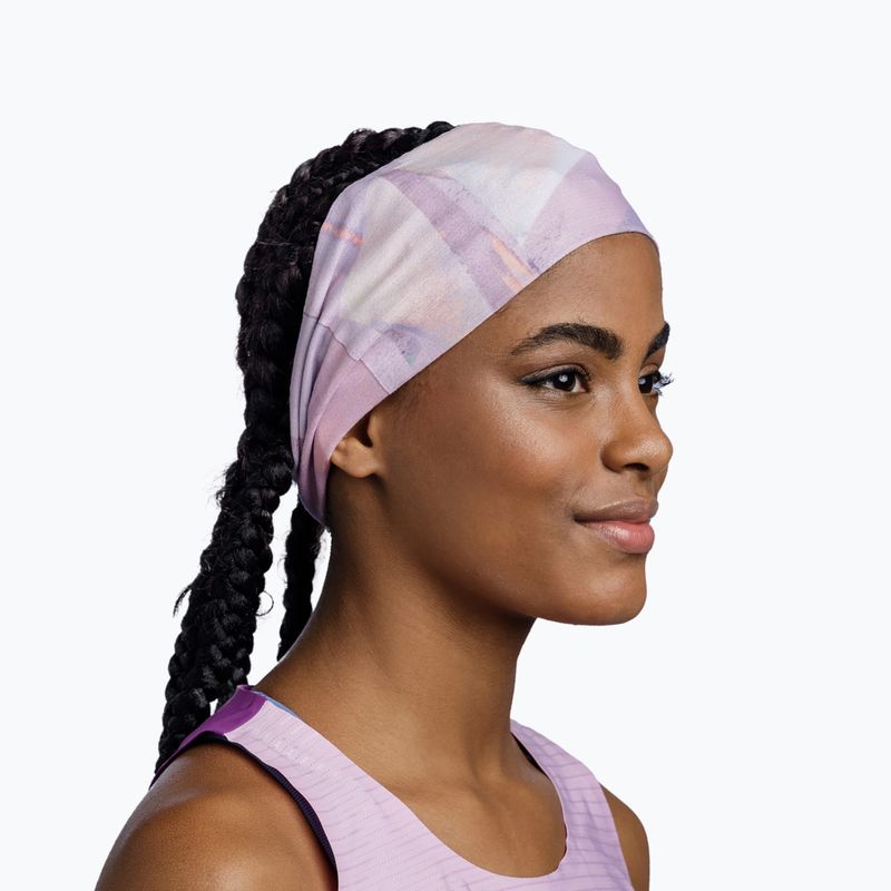 BUFF Coolnet UV Wide Shane headband pink 131417.607.10.00 3