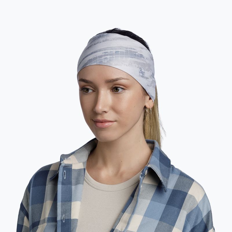 BUFF Coolnet UV Wide Frane grey headband 131420.937.10.00 2