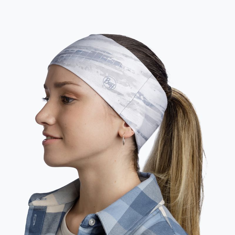 BUFF Coolnet UV Wide Frane grey headband 131420.937.10.00 3