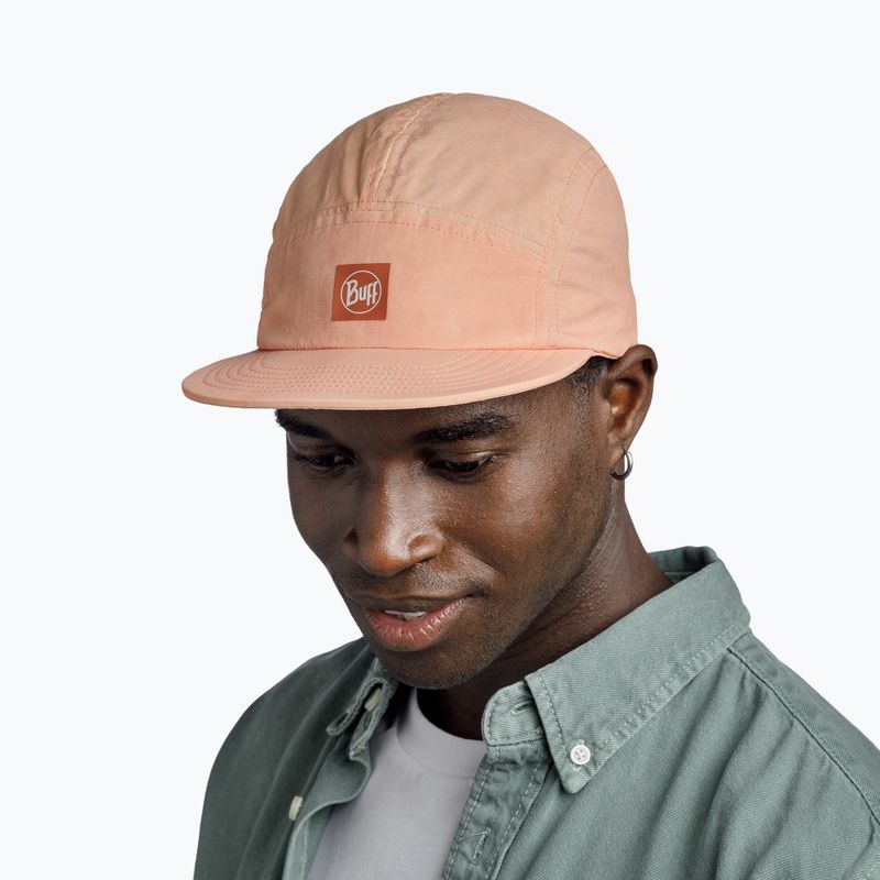 Baseball cap BUFF 5 Explore Panel slen orange 5