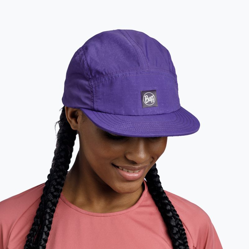 Baseball cap BUFF 5 Explore Panel slen violet 5