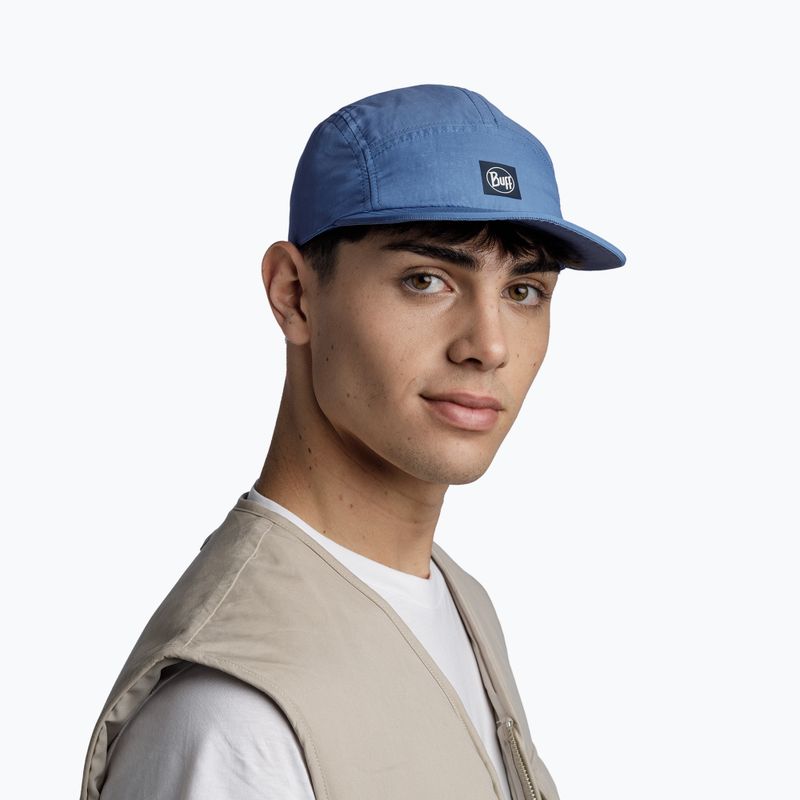 Baseball cap BUFF 5 Explore Panel slen denim 3