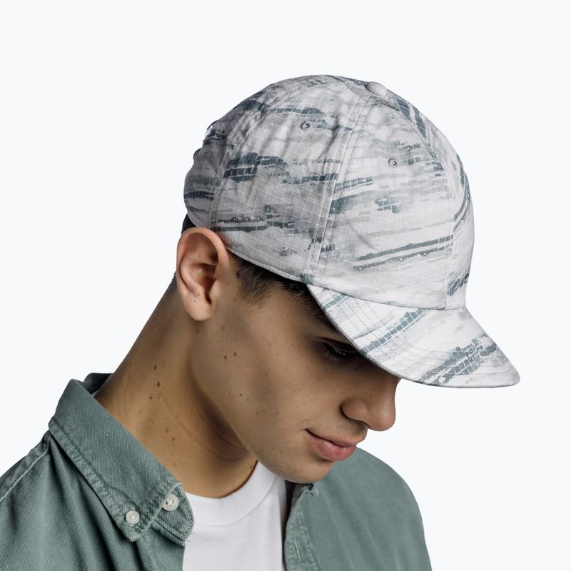 Baseball cap BUFF Pack Baseball light grey frane 6
