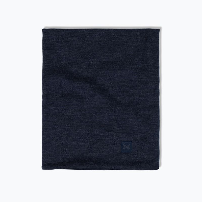 BUFF Heavyweight Merino Wool solid indigo snood 2