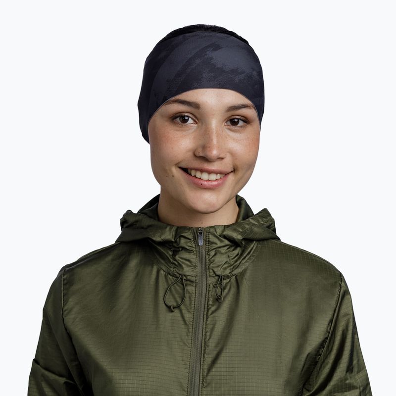 BUFF Tech Fleece rabey grey headband 2