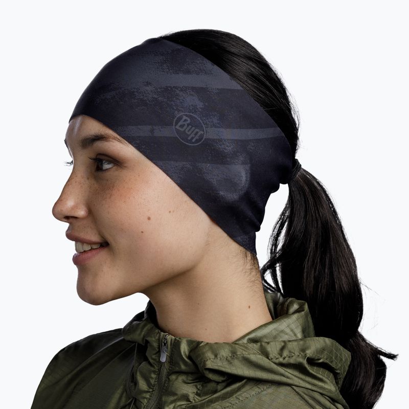 BUFF Tech Fleece rabey grey headband 3
