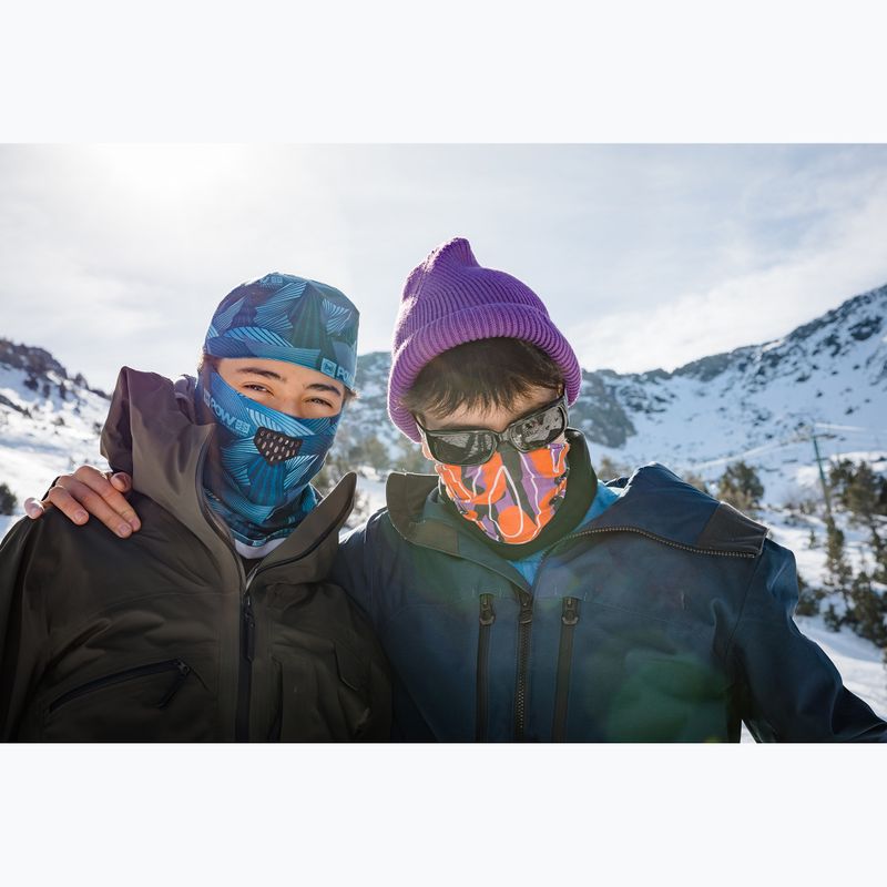 Children's multifunctional neck gaiter BUFF Original Ecostretch mullen multi 5