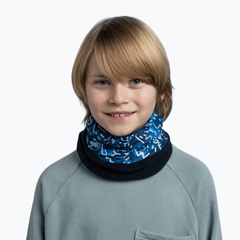 Children's Multifunctional snood BUFF Polar tivat blue 3