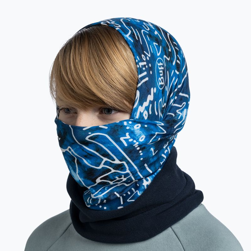 Children's Multifunctional snood BUFF Polar tivat blue 4